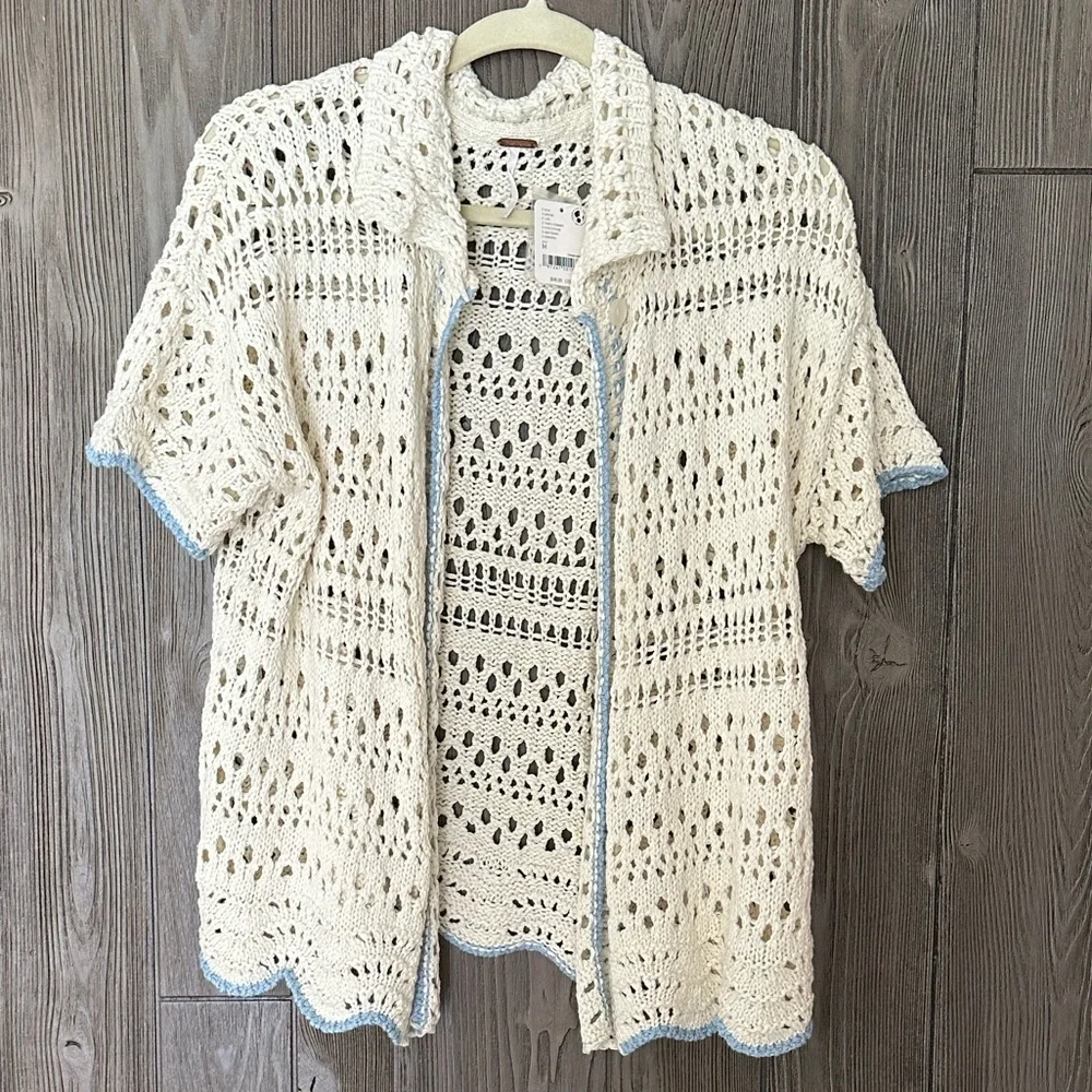 NWT Free People Santa Cruz Club Shirt - Picture 7 of 11